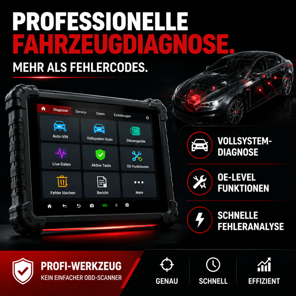 Strumento di diagnosi auto professionale con scansione della topologia
